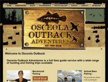 Tablet Screenshot of osceolaoutback.com